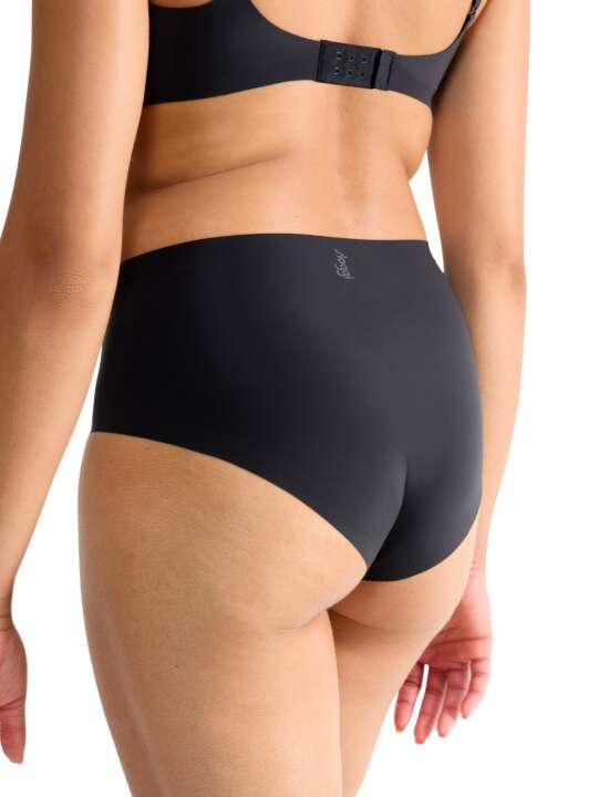 0217759 Slip taille haute ZERO FEEL Sloggi Noir face