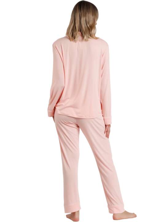 62617AD Pyjamas trousers shirt Soft Sleep Admas Coral face
