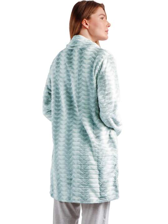 67029AD Veste d'intérieur Aqua Triangle Admas Bleu Turquoise face