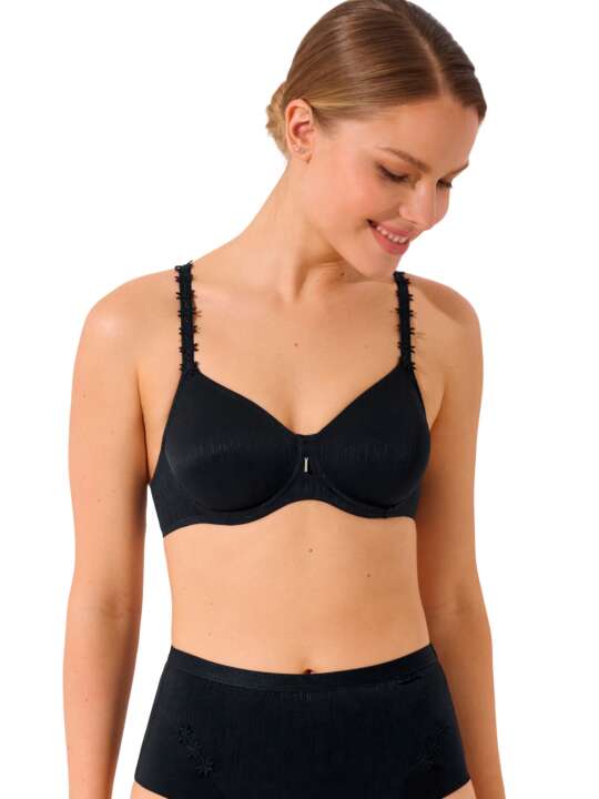 20249LI Underwired bra GRACIA cups B to E Lisca Black face