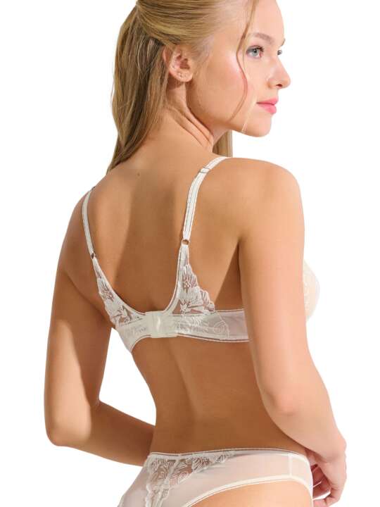 10376LI Soutien-gorge armaturé EMINENCE MARIAGE Lisca Ivoire face