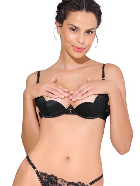 10380LI Soutien-gorge seins nus EMINENCE Lisca Noir face