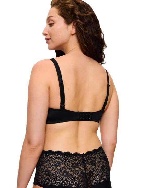 0209574 Soutien-gorge armaturé W AMOURETTE Triumph Noir face