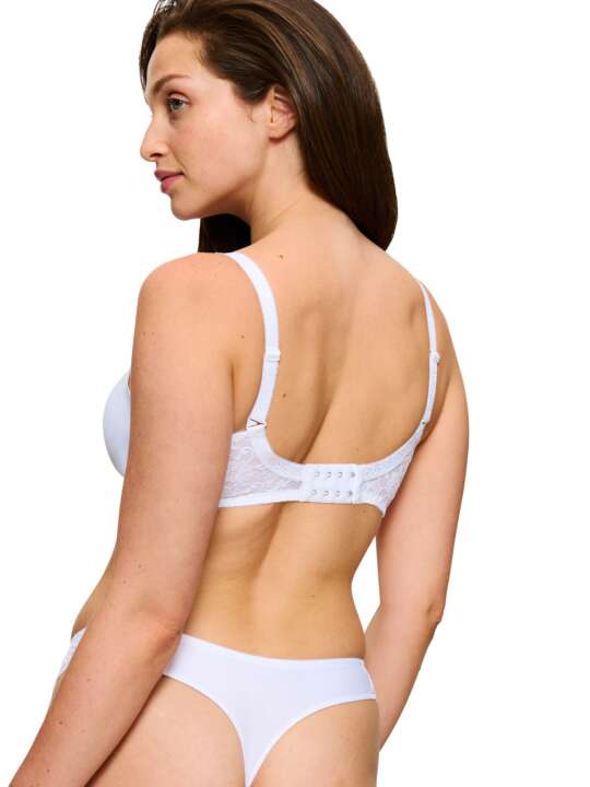 0210668 Soutien-gorge minimiseur N01 AMOURETTE Triumph Blanc face