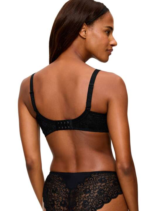 0210668 Soutien-gorge minimiseur N01 AMOURETTE Triumph Noir face