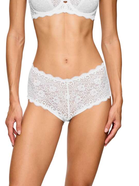 0210675 Culotte maxi AMOURETTE Triumph Blanc face