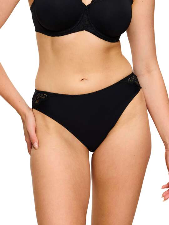 0210688 Slip taï AMOURETTE Triumph Noir face