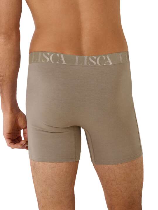 32040LI Boxer long Odysseus Lisca Men Marron face