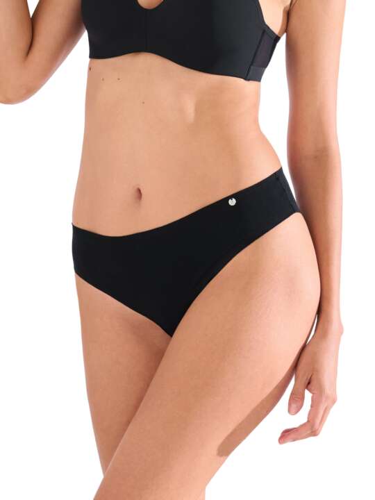 22352LI Clean-cut briefs EVERYDAY Lisca Black face