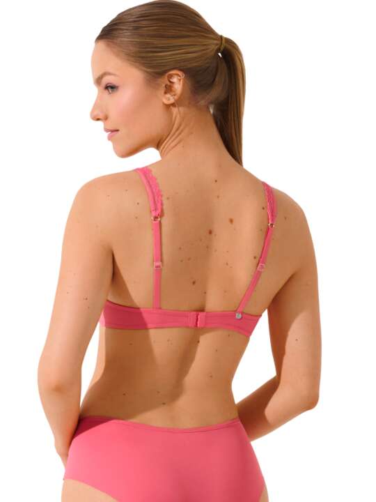 60532LI Soutien-gorge triangle préformé sans armatures Sunset Lisca Cheek Rose face