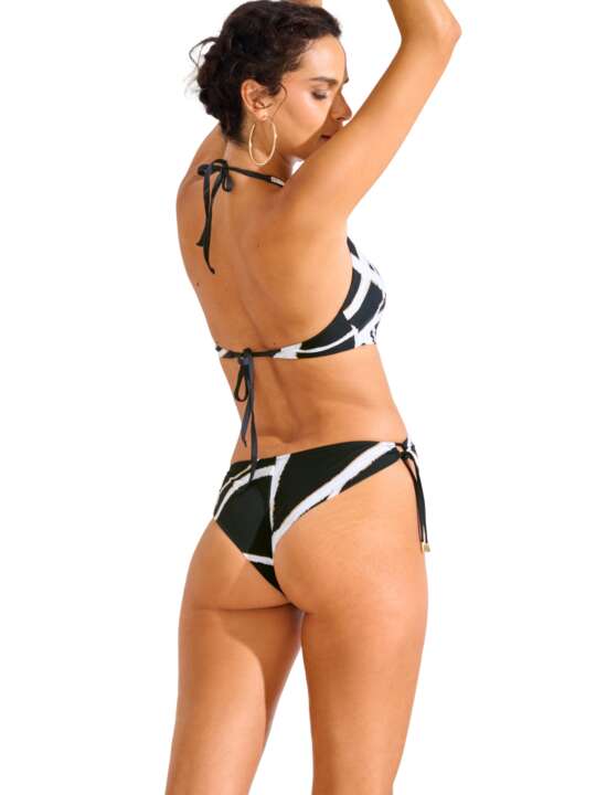 43572LI Maillot de bain une pièce monokini sans armatures HONOLULU Lisca Noir face