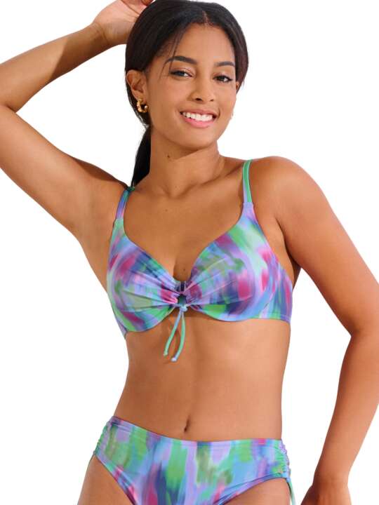 40802LI Haut maillot de bain armaturé JERSEY Lisca Cheek Violet face
