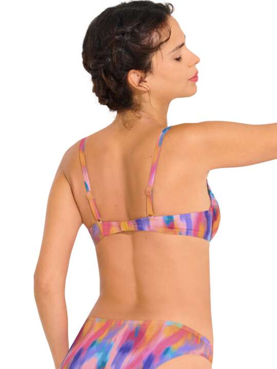 40803LI Haut maillot de bain préformé JERSEY Lisca Cheek Orange face