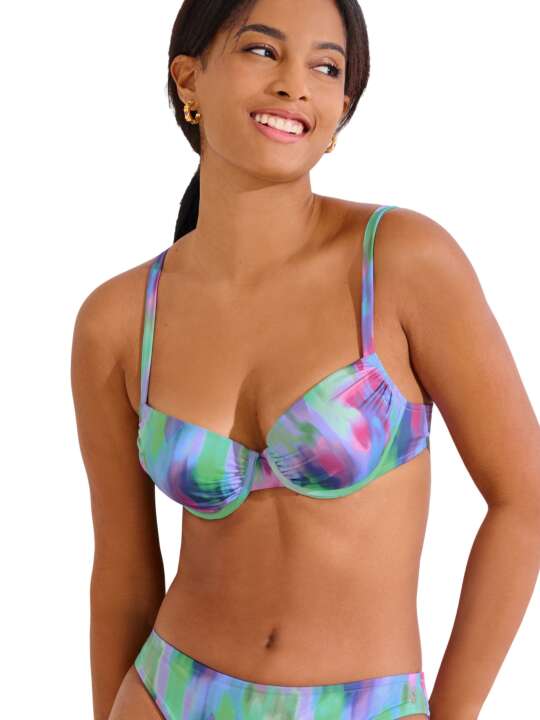 40803LI Haut maillot de bain préformé JERSEY Lisca Cheek Violet face