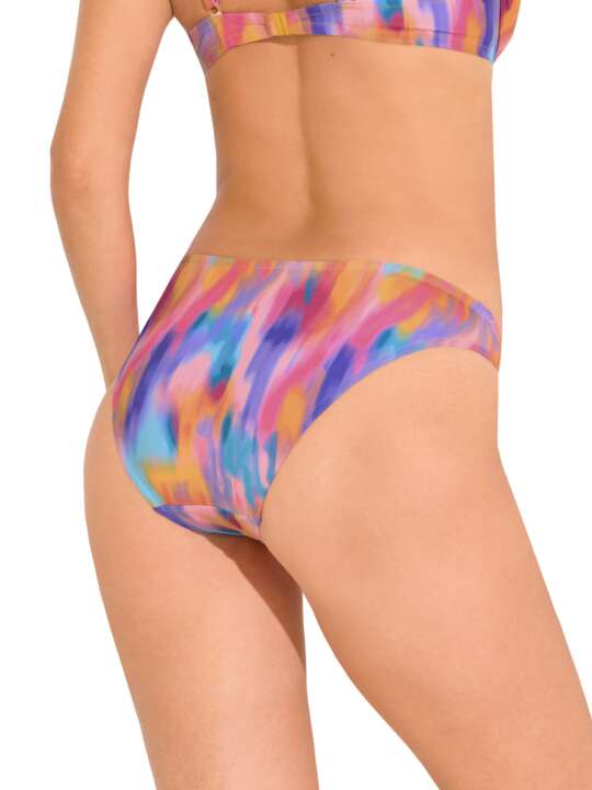 41694LI Bas maillot slip de bain JERSEY Lisca Cheek Orange face