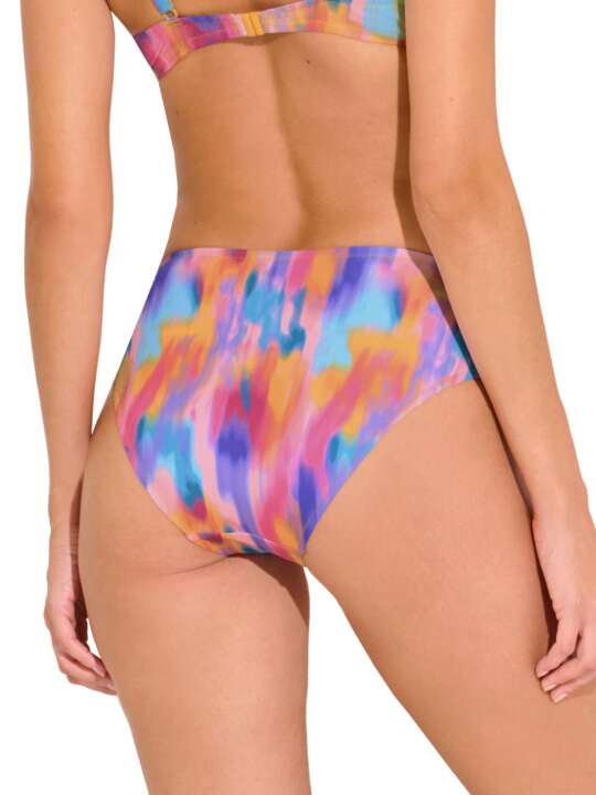 41695LI Bas maillot slip de bain côtés réglables JERSEY Lisca Cheek Orange face