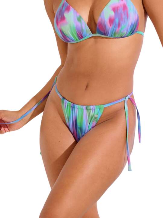 41696LI Adjustable swimming costume knickers JERSEY Lisca Cheek Purple face