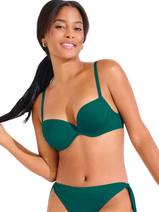 40792LI Haut maillot de bain push-up PALMA Lisca Vert face