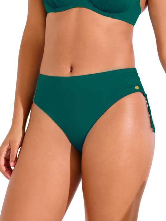 41686LI Bas maillot slip de bain côtés réglables PALMA Lisca Vert face