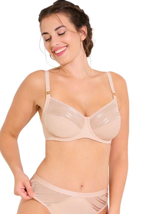 20388LI Soutien-gorge armaturé PRINCESS Lisca Rose face