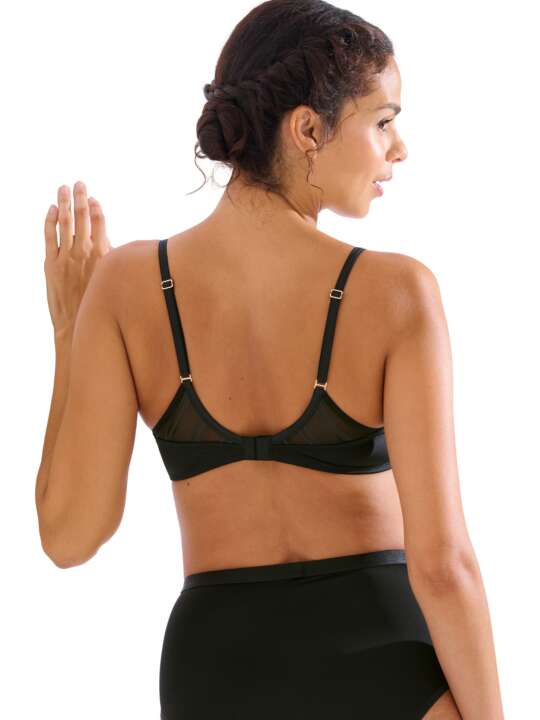 20391LI Soutien-gorge préformé sans armatures PRINCESS Lisca Noir face