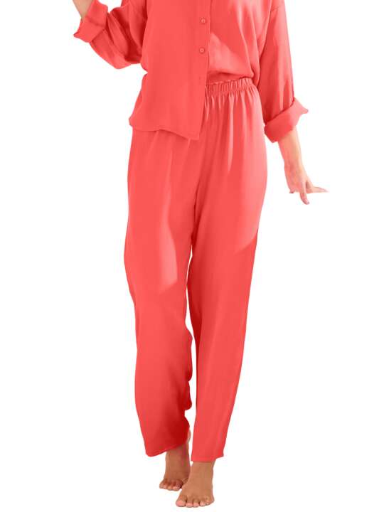 84391LI Pajama trousers PARIS Lisca Coral face