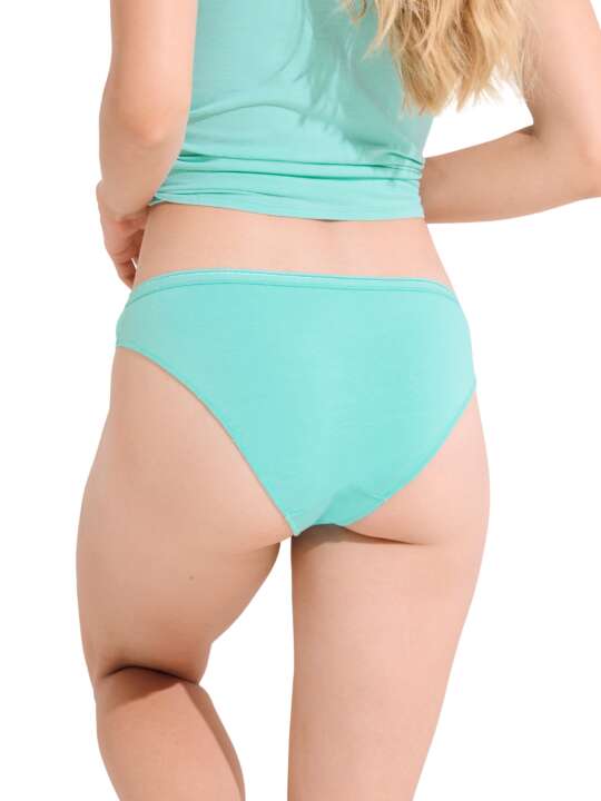62280L3 Italian briefs Happyday Lisca Cheek Turquoise face
