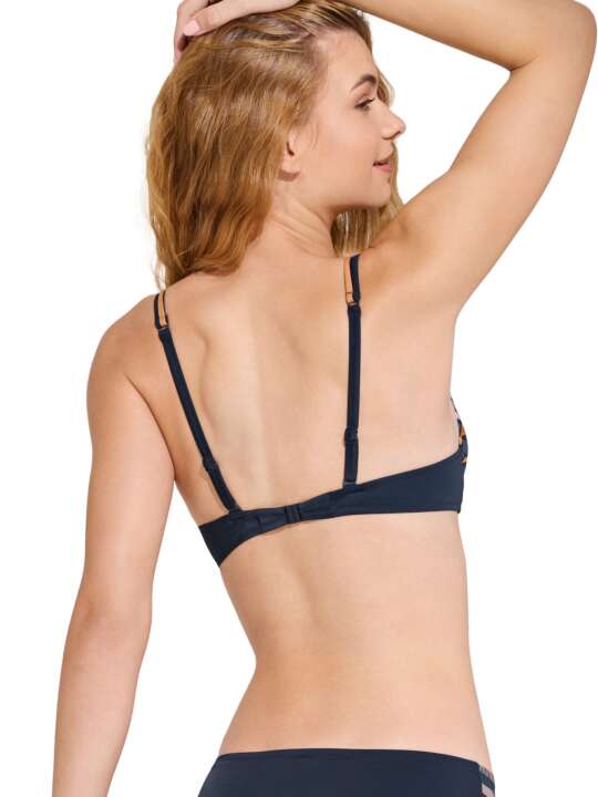 40797LI Haut maillot de bain préformé TANZANIA Lisca Bleu face
