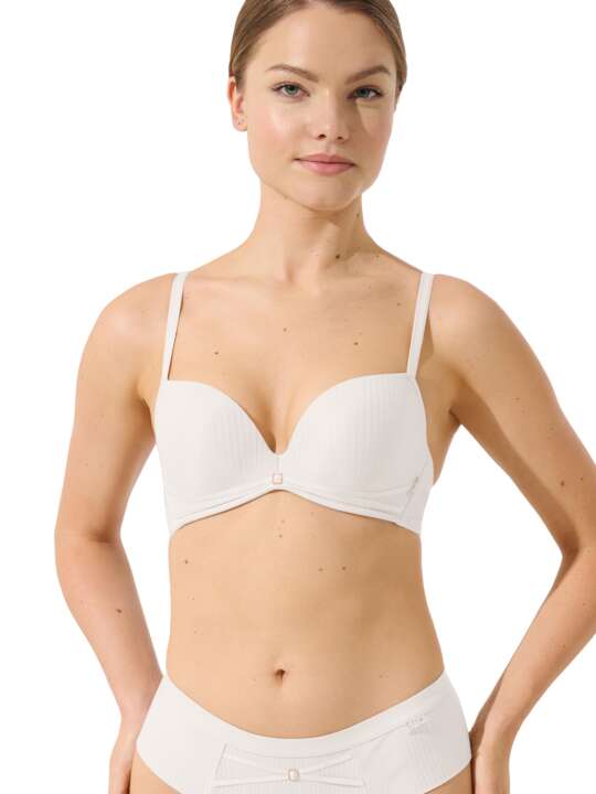 20326LI Soutien-gorge push-up Laura Lisca Blanc face