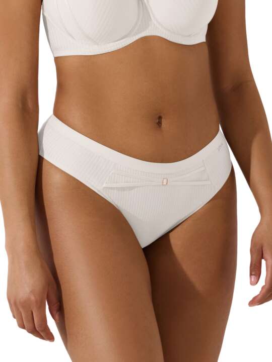 22289LI Slip Laura Lisca Blanc face