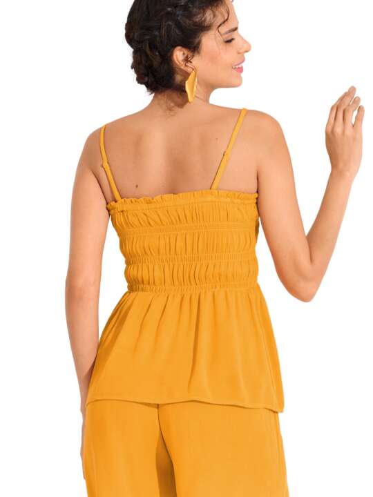 49582LI Tank top KARPATHOS Lisca Cheek Yellow face