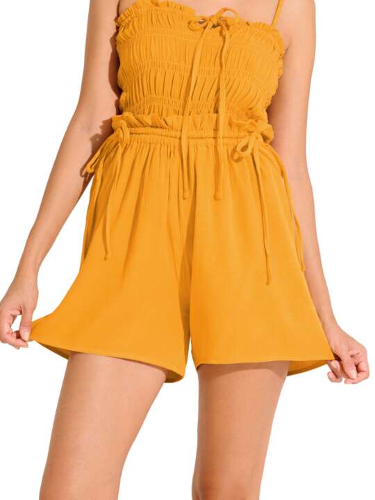 49583LI Summer shorts KARPATHOS Lisca Cheek Yellow face