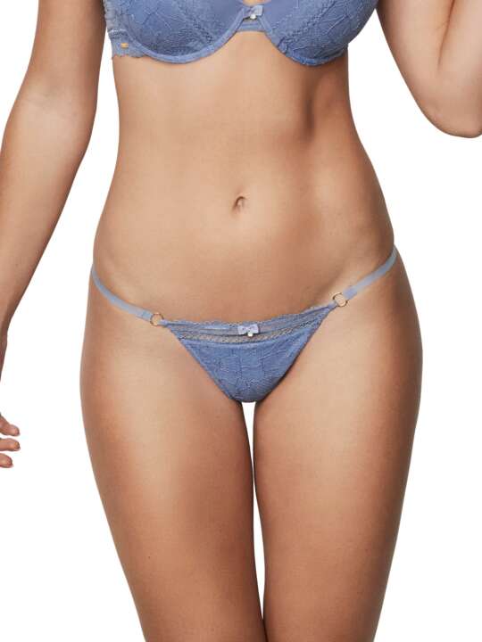 31200SE String ficelle AGATHA Selmark Bleu face
