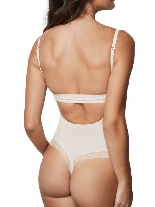 31252SE Body string préformé AGATHA Selmark Beige face