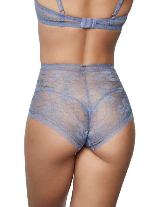 31290SE Slip gainant taille haute AGATHA Selmark Bleu face