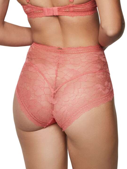 31290SE Slip gainant taille haute AGATHA Selmark Corail face
