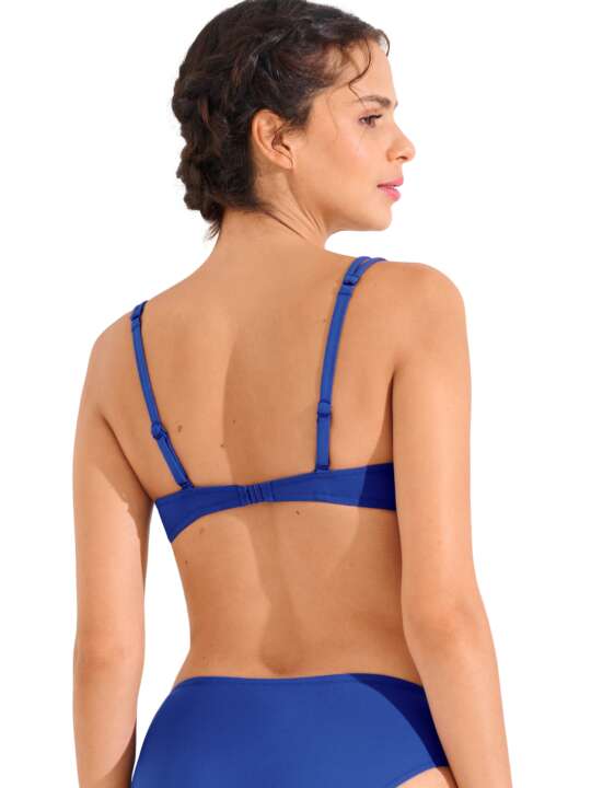 40849LI Haut maillot de bain armaturé SORRENTO Lisca Bleu face