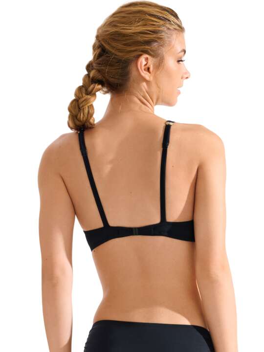 40818LI Haut maillot de bain armaturé VALENCIA Lisca Noir face