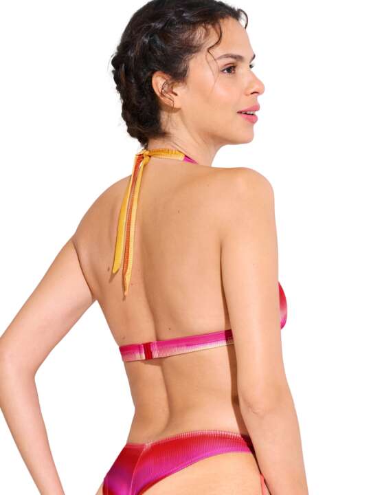 40847LI Underwired triangle top OSAKA Lisca Pink face