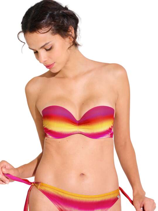 40848LI Haut maillot de bain préformé OSAKA Lisca Rose face