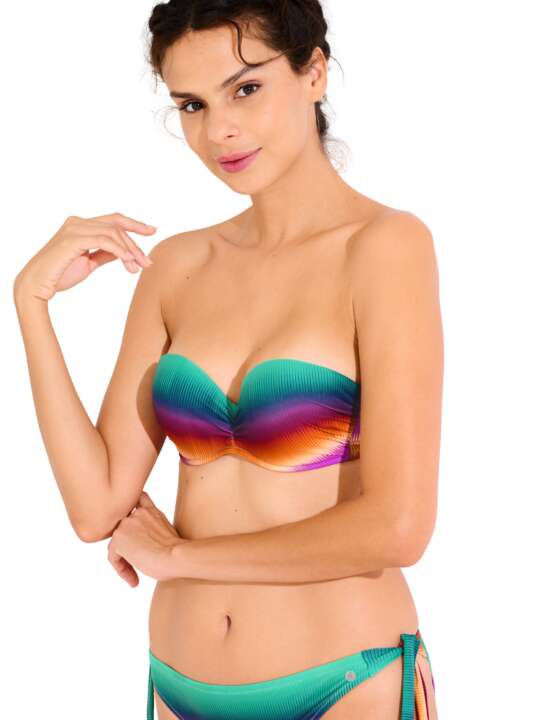 40848LI Haut maillot de bain préformé OSAKA Lisca Vert face