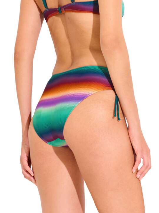 41729LI Bas maillot slip de bain côtés réglables OSAKA Lisca Vert face