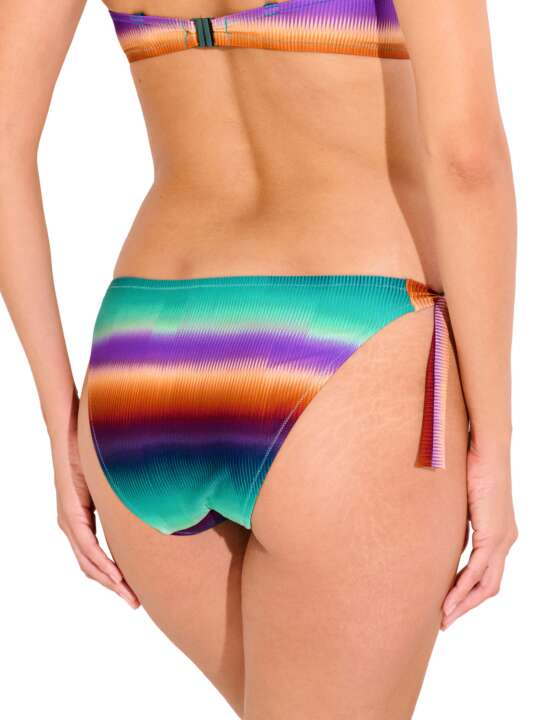 41730LI Bas maillot slip de bain à nouettes OSAKA Lisca Vert face