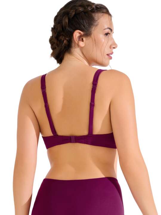 40813LI Haut maillot de bain armaturé UVITA Lisca Violet face