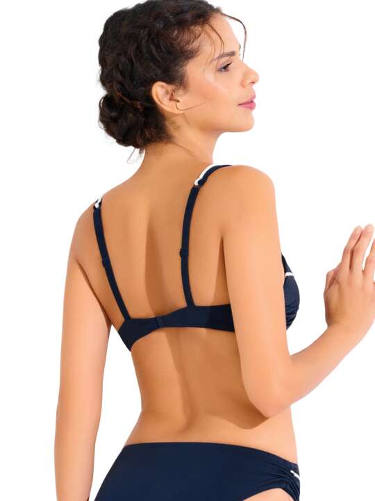 40814LI Haut maillot de bain préformé UVITA Lisca Bleu face
