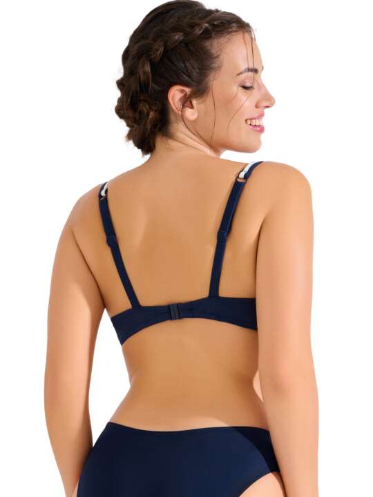 40815LI Haut maillot de bain préformé UVITA Lisca Bleu face