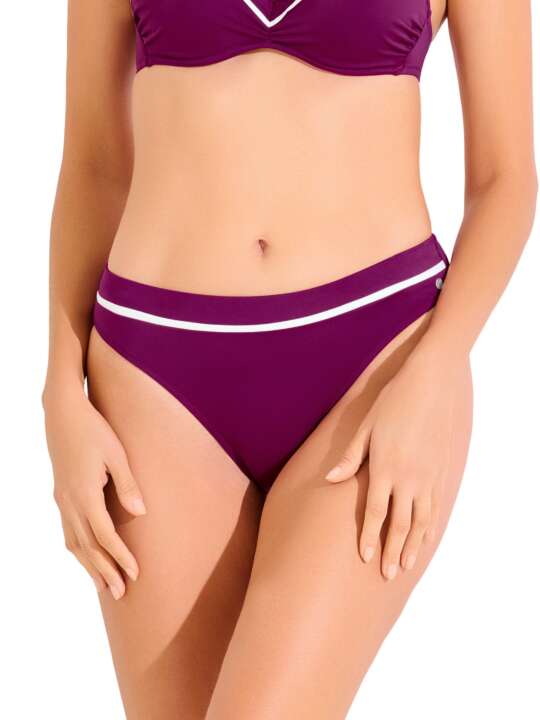41702LI Bas maillot slip de bain UVITA Lisca Violet face