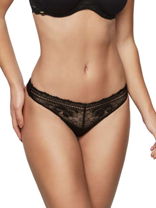 31201SE String AGATHA Selmark Noir face