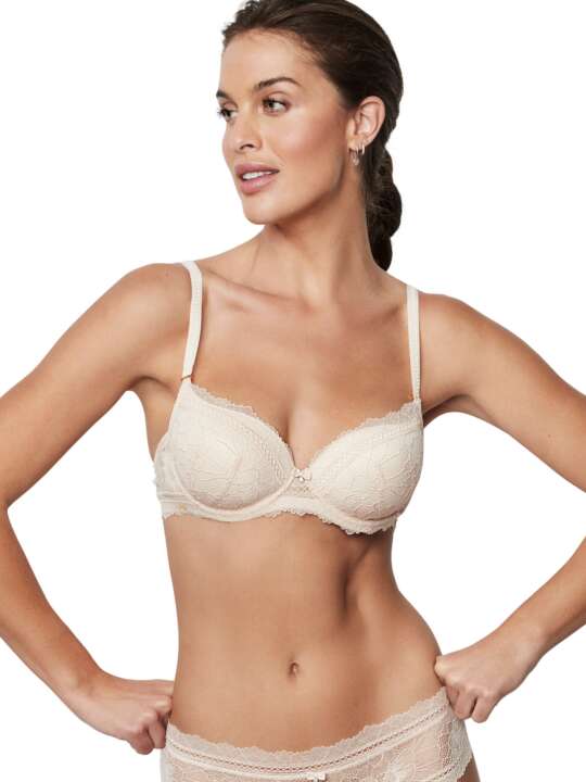 31217SE Soutien-gorge préformé AGATHA Selmark Beige face