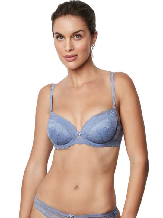 31217SE Soutien-gorge préformé AGATHA Selmark Bleu face